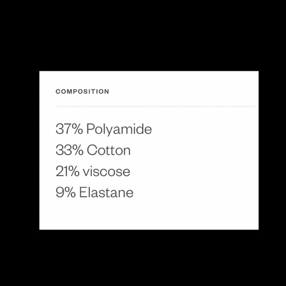 FRAME Striped Cropped Rib Bralette. - Picture 6 of 6